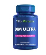 DIM Supplement for Men &amp; Women - 350mg Estrogen Metabolism Complex - 30 ... - £13.97 GBP