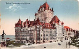 Antique Postcard Chateau Frontenac, Quebec, Canada - £3.98 GBP