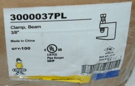 Caddy 3000037PL Steel 3/8 Inch Beam Clamp Quantity 100 image 7