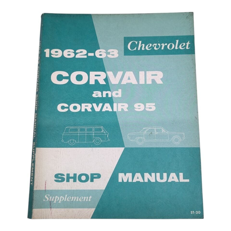 1962-63 Corvair and Corvair 95 Shop Manual - $24.24