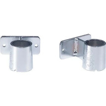Lot of 2 Nexel Wire Shelf Wall Mounting Bracket 2&quot; Clearance AW2C  Metro... - $19.79
