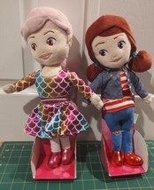 Two Glitter Baddiez Soft Plush Dolls - Approx 15&quot; Tall - NEW! - £15.45 GBP