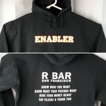 Enabler R Bar San Francisco L Pullover Hoodie Sweatshirt Large Mens SF G... - £27.95 GBP