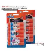 Elmer's Disappearing Purple Glue Sticks, 16 Total, Two 8-Packs (6 + 2 Bo... - $4.99
