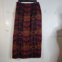 Gabriella&#39;s (vintage I think) Long Wrap skirt Made in USA Hook/loop size... - $20.42
