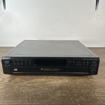 Sony CDP-CE345 5 DISC CD Changer/NO REMOTE Tested Works Great - £44.05 GBP