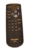 Genuine Sharp G1019CESA Remote Control PreProgrammed TV  With Battery Cover - £5.12 GBP