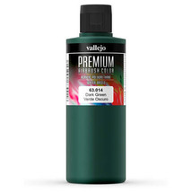Vallejo Paints Premium Colour 200mL - Dark Green - £20.07 GBP