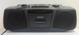 Magnavox AQ5315/17 Boombox Cassette Player Recorder Auto Reverse - $74.24
