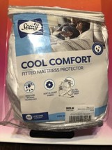 Sealy Sterling Collection Cool Comfort Mattress Protector King 78x80” Op... - £23.70 GBP