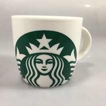 Starbucks Green White Mermaid Siren 2017 Barrel Coffee Mug 14 oz - £16.09 GBP