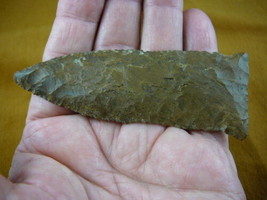 ARTIF-1  ARTIFACT Point Greenbriar Archaic Indian Chert with COA - £1,404.94 GBP