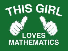 FUNNY T-SHIRT This Girl Loves Math T-Shirt Math Teacher T-Shirt Physics T-Shirt  - £10.34 GBP