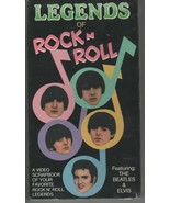 LEGENDS OF ROCK N ROLL featuring:THE BEATLES &amp; ELVIS VHS NEW - $6.46