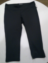 NWT Ideology Women&#39;s 2 piece / 2 pairs cropped legging gift set Gray &amp; B... - $35.99