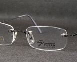Gormanns Titan Mémoire 5-3111 Argent Noir Unique Rare Lunettes 52-20-138mm - $96.91