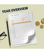 Yearly Balance Overview, Yearly Balance Overview, Financial Balance Trac... - $37.43 MXN