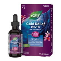 5/27 Nature&#39;s Way Cold Relief Drops, Umcka, Feel Better Faster, Multi-Sy... - $23.62 CAD