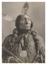 Chief Wolf Robe Cheyenne Native American Leader Holding Pipe 5X7 Photo - £6.72 GBP