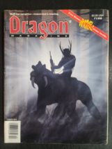 DRAGON MAGAZINE #166 VINTAGE 1991 DUNGEONS &amp; DRAGONS TSR MODULES FN+ - $145.54 MXN