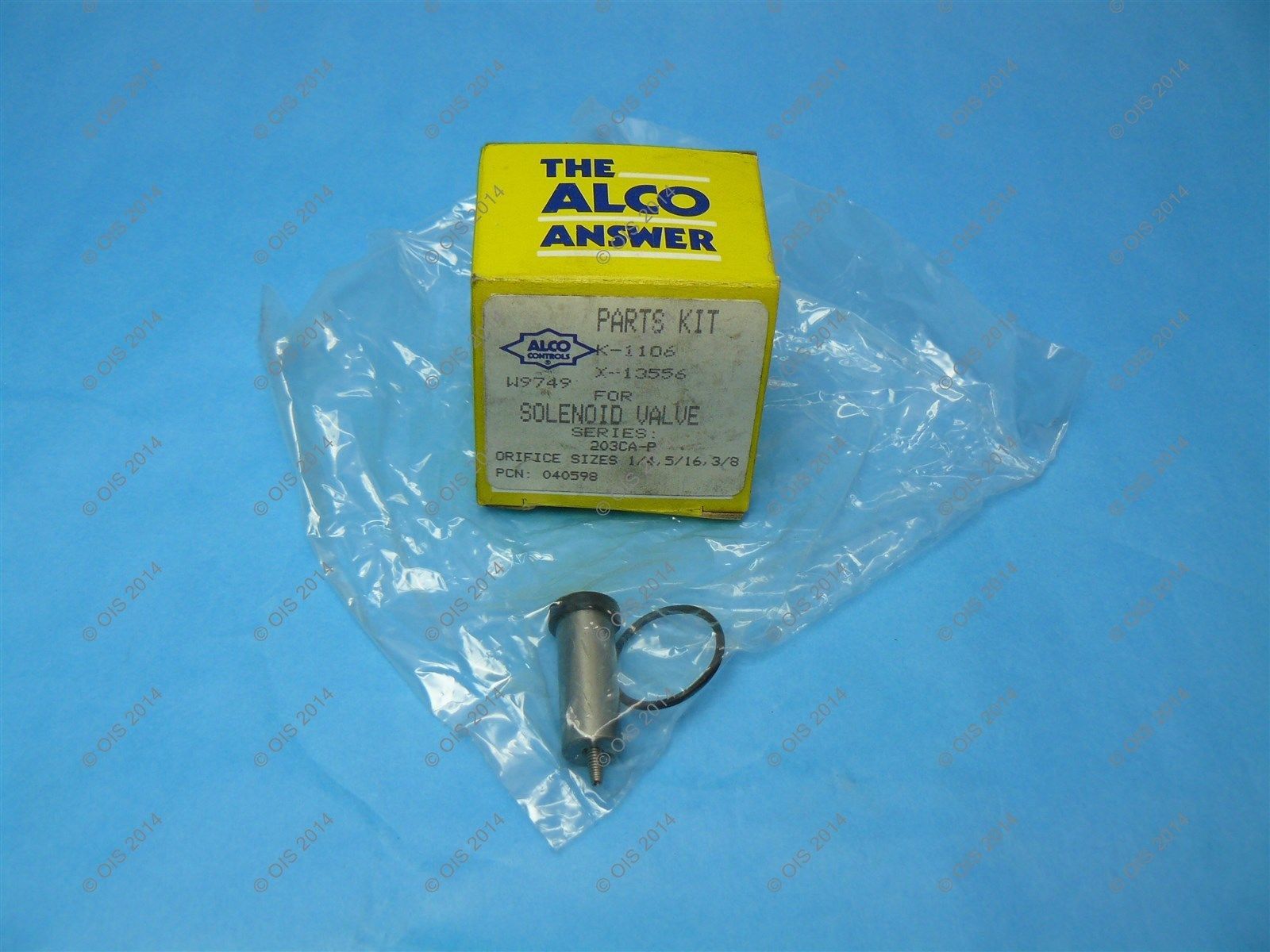 Primary image for Alco K-1106 Valve Parts Kit Series 203CA-P Orifice Size: 1/4, 5/16 & 3/8 New