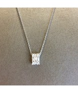 Sparkling 18k White Gold Diamond Necklace (0.34ct, G/VS1) | El Greco Cer... - $1,694.93