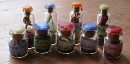 One Spell Vial Of Choice Many Spells To Choose From Sealed Bottles Witch Cassia4 - £37.88 GBP