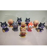 Anpanman toys Miniature Figures Set of 10 BANDAI Japan - £46.54 GBP