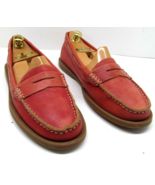 BedStu Pink Moc Toe Pinch Penny Loafers Womens Size US 7 B - $32.00