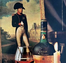 Courvoisier Brandy Napoleon Cognac 1980 Advertisement Distillery DWEE25 - £23.59 GBP