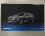 2013 Honda Crosstour Owners Manual Guide Book [Paperback] Honda - £41.27 GBP