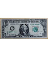 US$1 Fancy Serial Number 2013  Over Inked #9 - $6.72 CAD