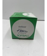 Deadstock VINTAGE Official deBeer &amp; Son Inc. Rocket Softball NIB DB 300+RF - $49.49