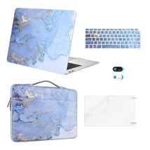 MOSISO Compatible with MacBook Air 13 inch Case 2022, 2021, 2020-2018 Release A2 - £45.45 GBP
