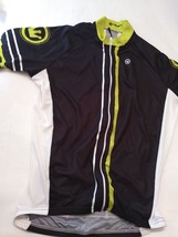 Canari Cycling Jersey Mens M 3 Pocket 1/4 Zip  Short Sleeve Bike - £11.19 GBP