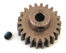 Traxxas Hardened Steel Mod 1.0 Pinion Gear w/5mm Bore (22T) - $20.99