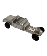 Vintage Midgetoy Silver Roadster Rockford Ill Metal Car - $169.16 MXN