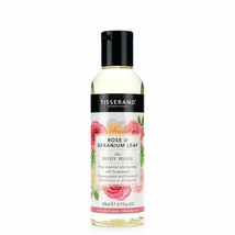 Tisserand Natural Rose &amp; Geranium Leaf The Body Wash 200ml - £17.45 GBP