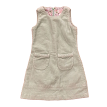 Best &amp; Co Lilliputian Bazaar Green Corduroy Jumper Dress Girls Size 5Y S... - £14.95 GBP