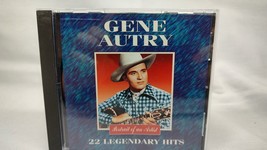 22 Legendary Hits Gene Autry Audio CD Music Fully Tested Buy It Now OOP BIN - £9.42 GBP