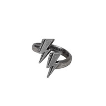 Alchemy Gothic PR52 - David Bowie: Flash Ring Rocks Wrap Finger Rockstar Band - £27.33 GBP