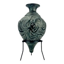 Octopus Rhyton Vase Minoan Crete Ancient Greece Terracotta - £51.71 GBP