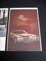 Vintage Cadillac Eldorado Color Advertisement - 1971 Cadillac Eldorado Color Ad - £9.64 GBP