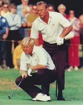 ARNOLD PALMER &amp; JACK NICKLAUS 8X10 PHOTO GOLF PICTURE PGA MASTERS US OPEN - £3.86 GBP