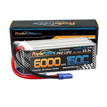 Power Hobby XTREME 6S 22.2V 6000mAh 150C-300C LiPo Battery w/ EC5 6S6000... - £122.71 GBP