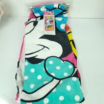 Towel Bath Beach Pool Cotton 28&quot;x58&quot; Disney Minnie Summer Pink Blue NEW - €21,24 EUR