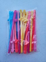 Novelty Willy Straws For Bachelorette Party - £11.93 GBP
