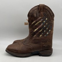 Brothers/Sons Scratch American Flag MLBF-3 Mens Brown Western Boots Size 11 EE - £79.12 GBP