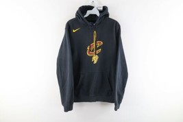 Nike NBA Mens Size Small Cleveland Cavaliers Basketball Hoodie Sweatshirt Black - £39.52 GBP