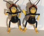 Bee Movie Action Figures Lot Of 2 Jock Pollen Toys T6 - £6.23 GBP